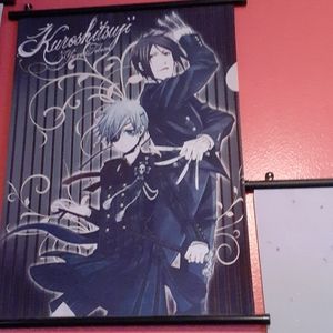 Black Butler wall scroll